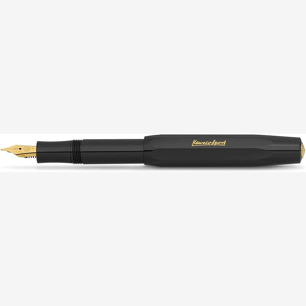 Kaweco Sport Classic noir, stylo plume octogonal