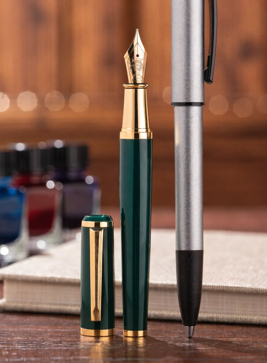 Comparaison de taille avec un stylo standard