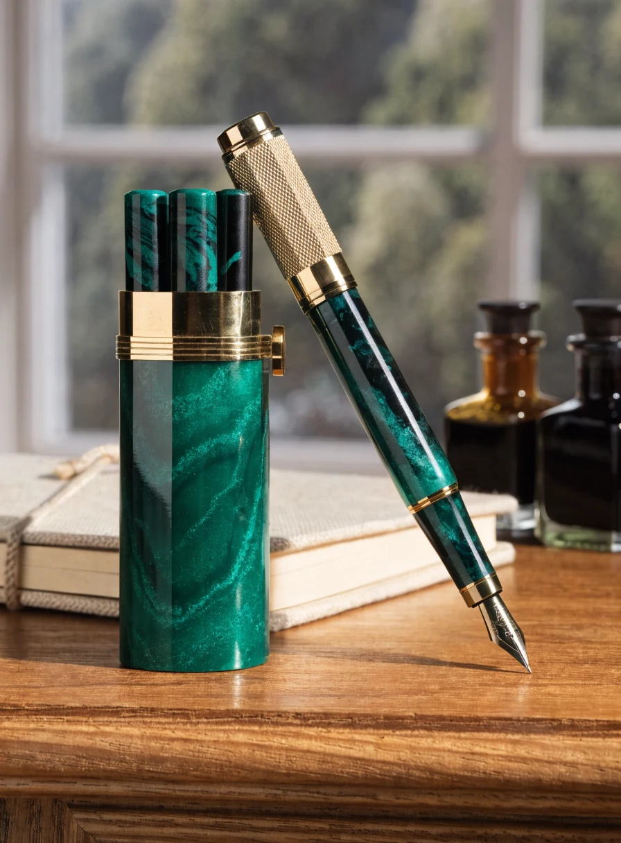 Stylo Student avec trousse et cartouches